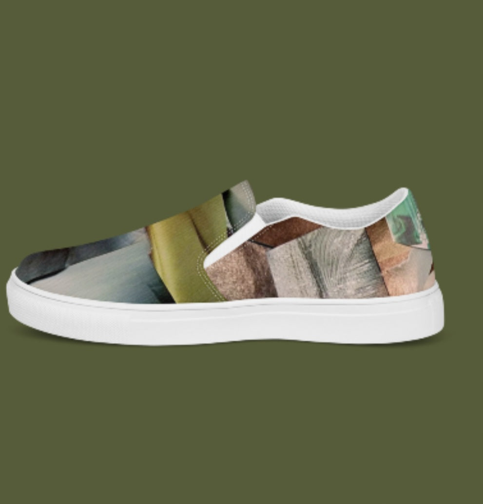 "FOREST" Women’s Slip-On Canvas Shoe