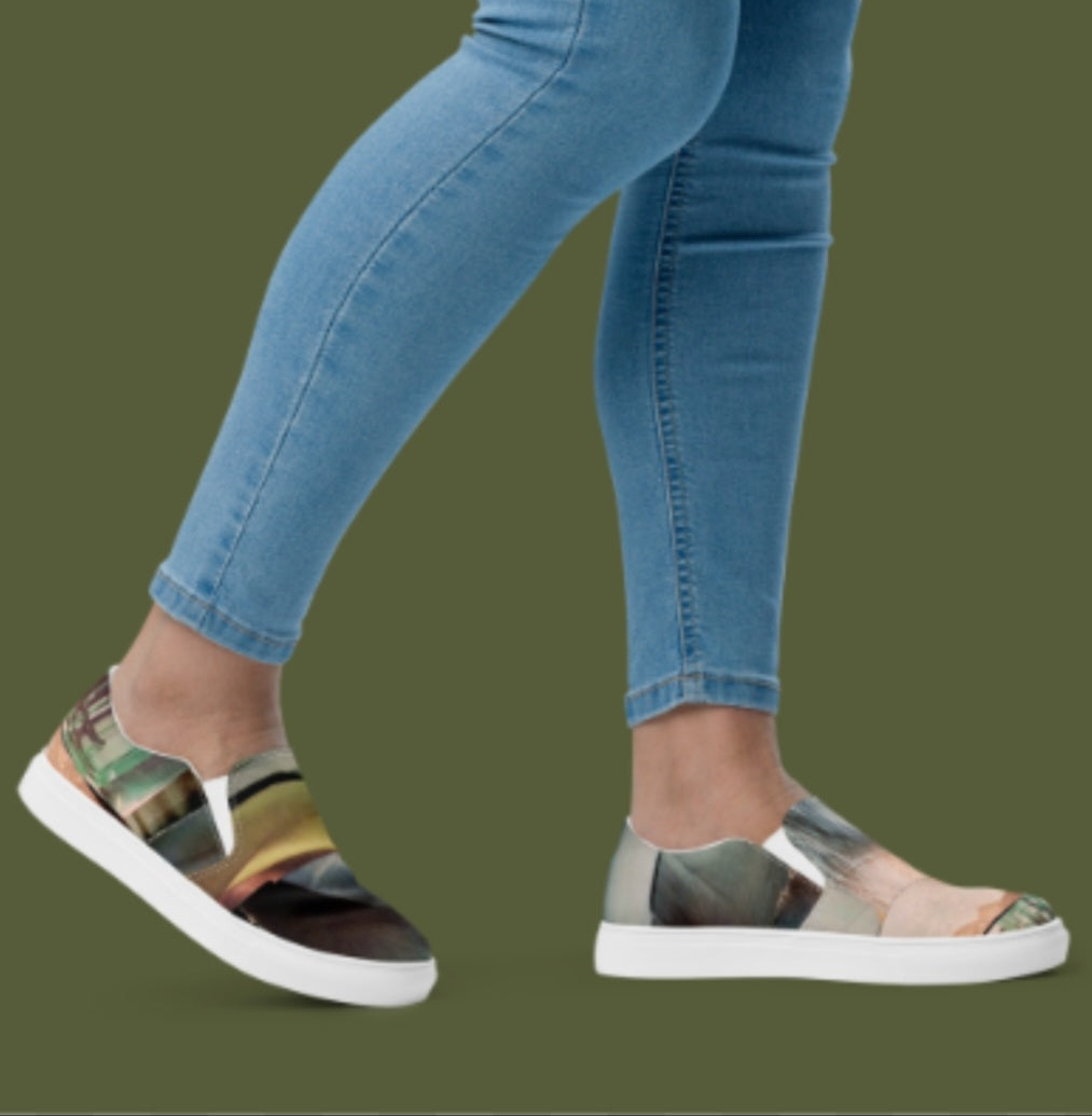 "FOREST" Women’s Slip-On Canvas Shoe