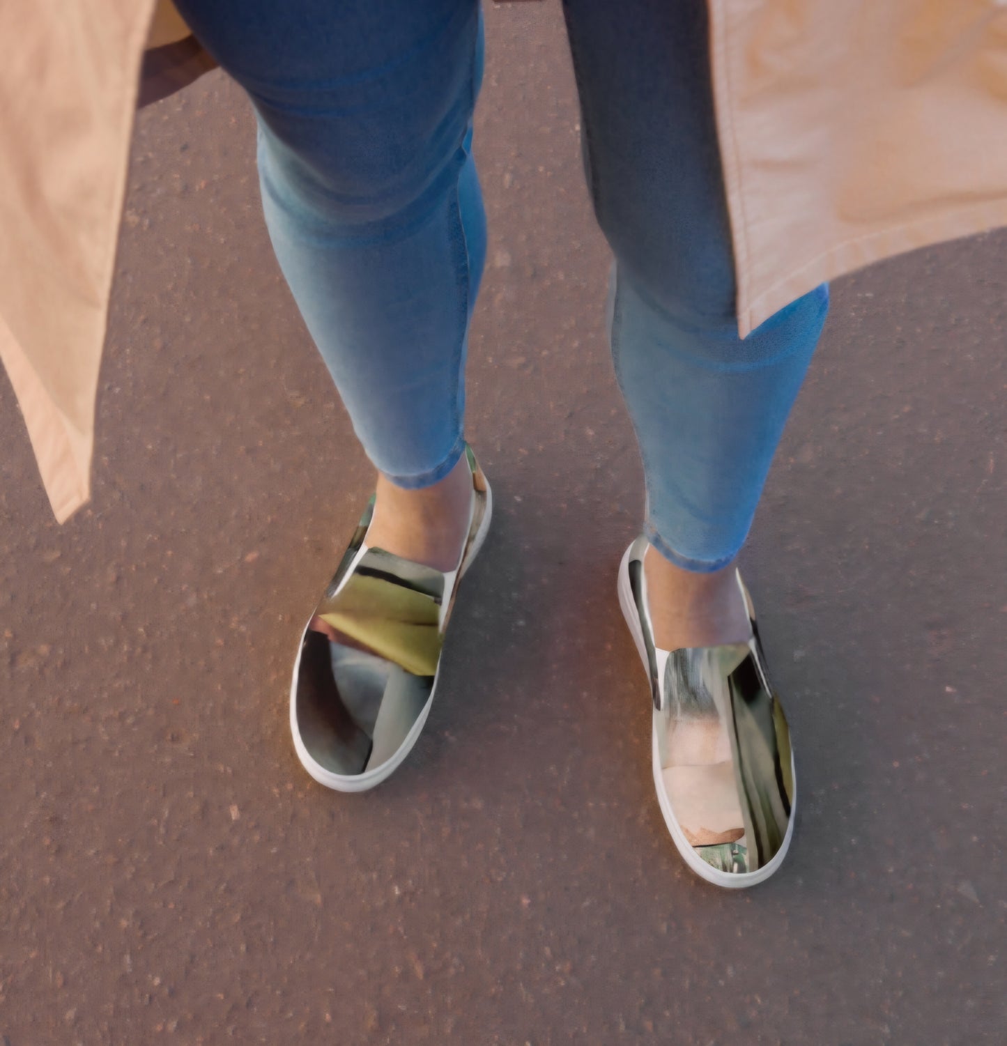 "FOREST" Women’s Slip-On Canvas Shoe