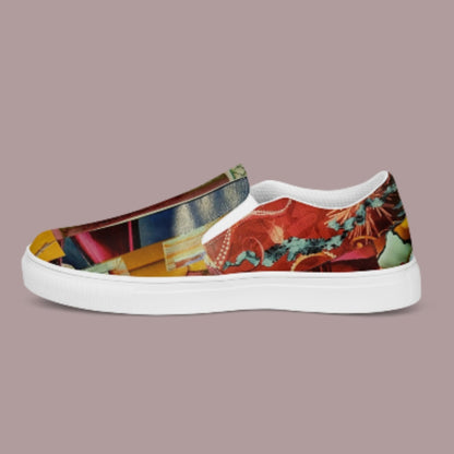 "TURN UP THE VOLUME" Women’s Slip-On Canvas Shoe