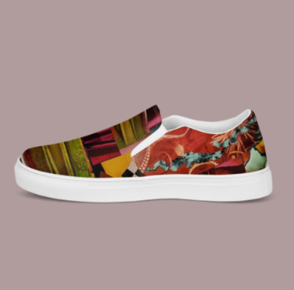 "TURN UP THE VOLUME" Women’s Slip-On Canvas Shoe