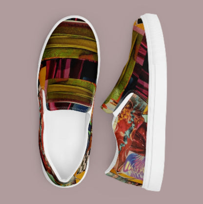 "TURN UP THE VOLUME" Women’s Slip-On Canvas Shoe