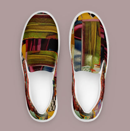 "TURN UP THE VOLUME" Women’s Slip-On Canvas Shoe