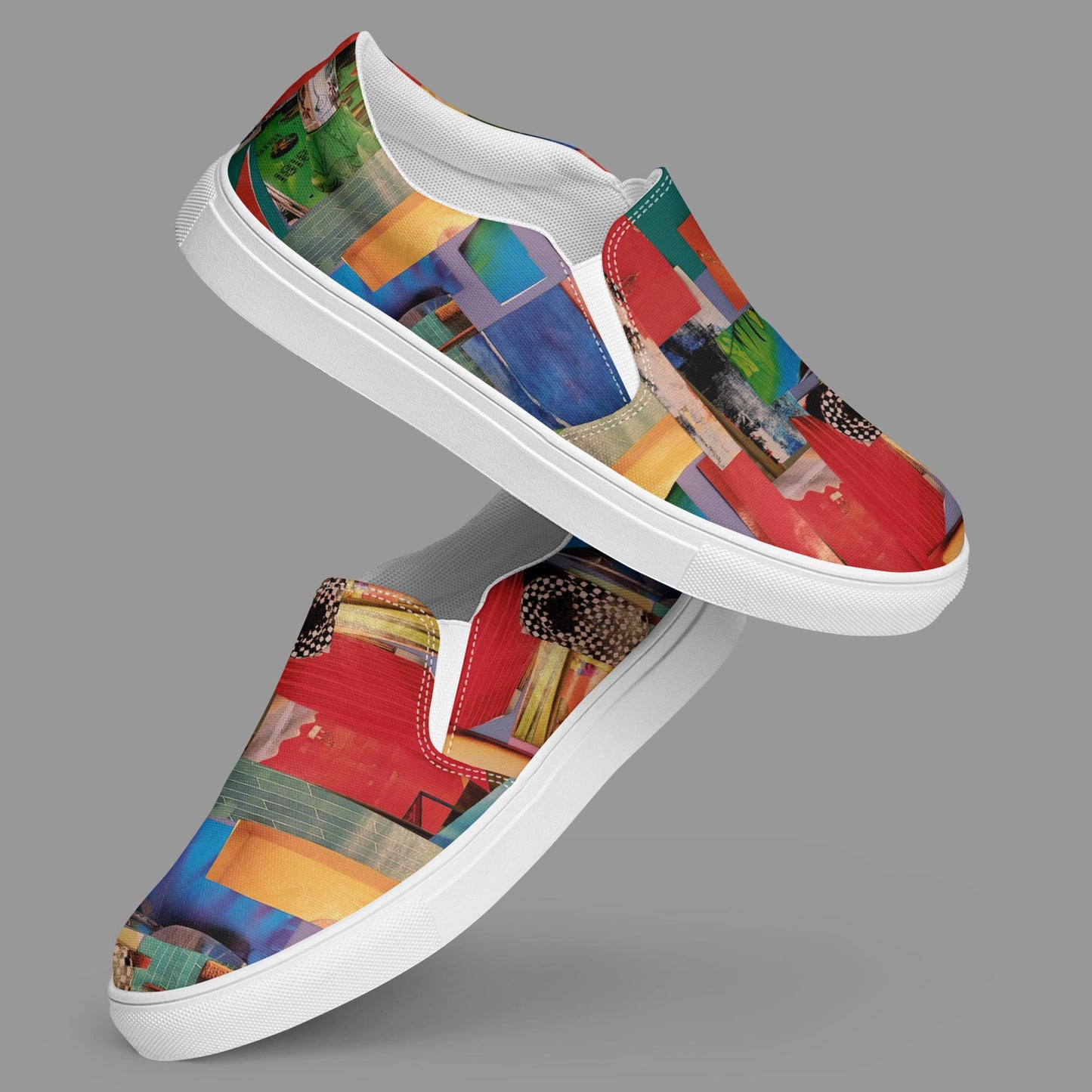 "COLORFILLED" Women’s Slip-On Canvas Shoe