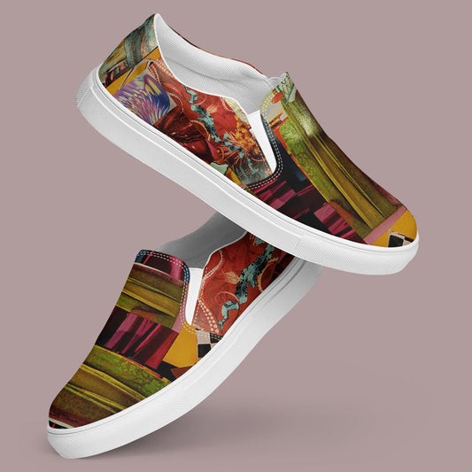 "TURN UP THE VOLUME" Women’s Slip-On Canvas Shoe